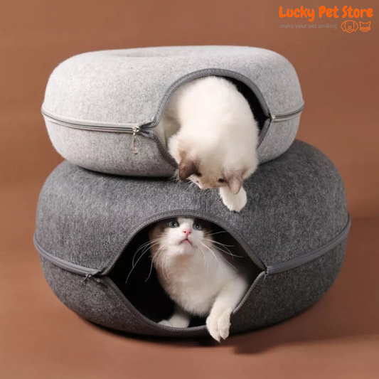 Donut Pet Bed & Toy House